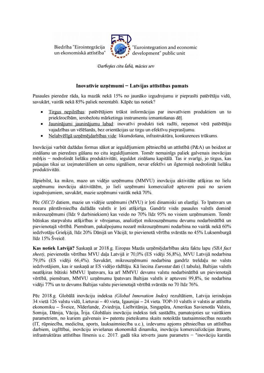 10 Inovatīvi uzņēmumi tehnoloģiju nozarē
